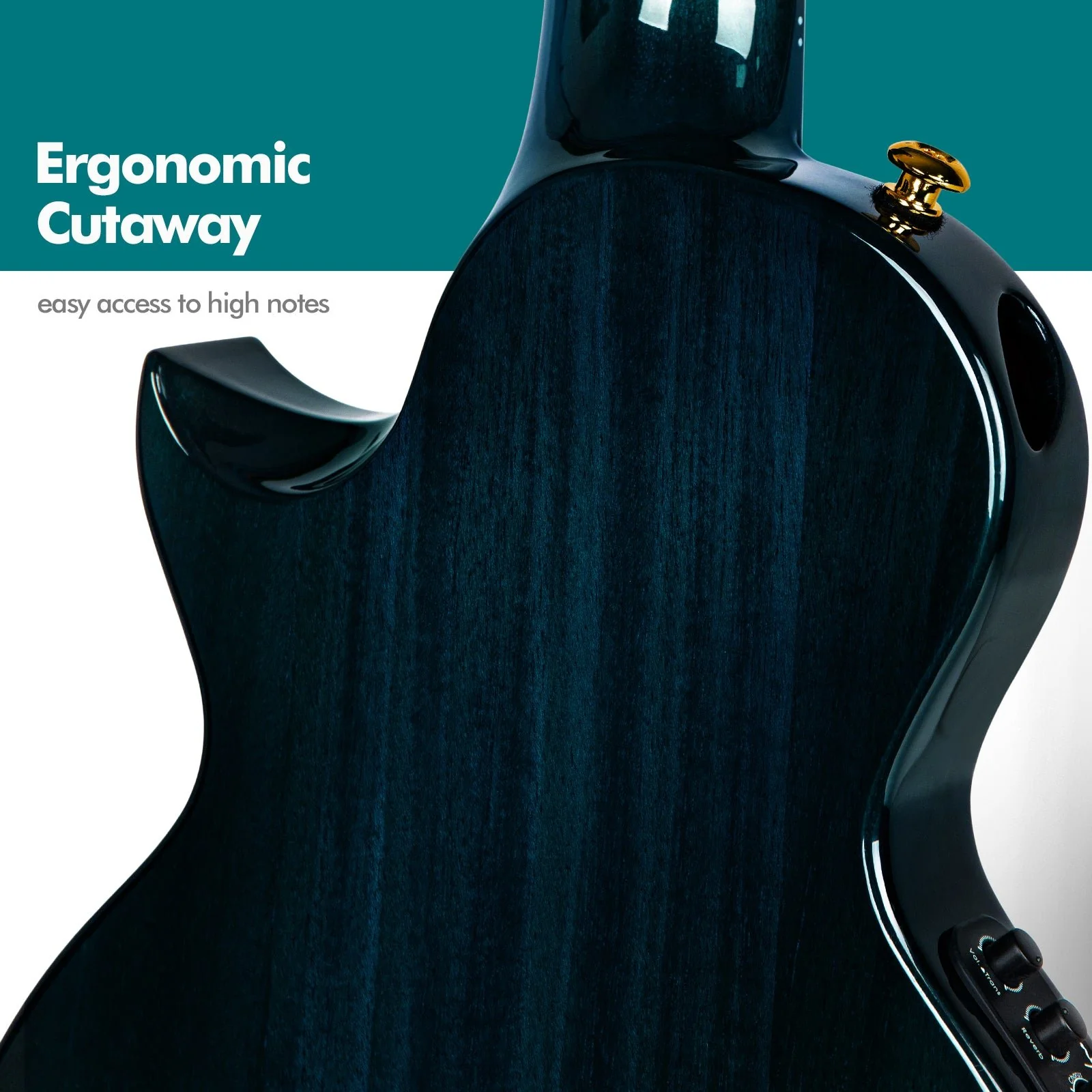 Feather Mahogany Blue - Image 7
